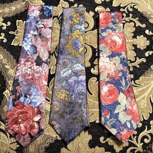 Floral Necktie (Bundle of 3)